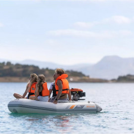 Boat Aqua Marina A-Deluxe Inflatable & Foldable Speed Boat Series 12’0 Aluminum Floor