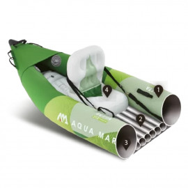 Kayak Aqua Marina Betta Recreational Reinforced 15’7″ Pvc Inflatable & Foldable