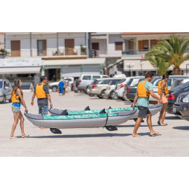 Kayak Aqua Marina New Laxo Recreational La-320 Heavy-Duty Inflatable & Foldable