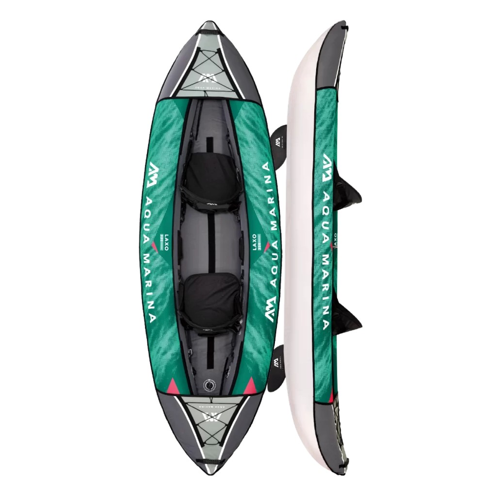Kayak Aqua Marina New Laxo Recreational La-320 Heavy-Duty Inflatable & Foldable