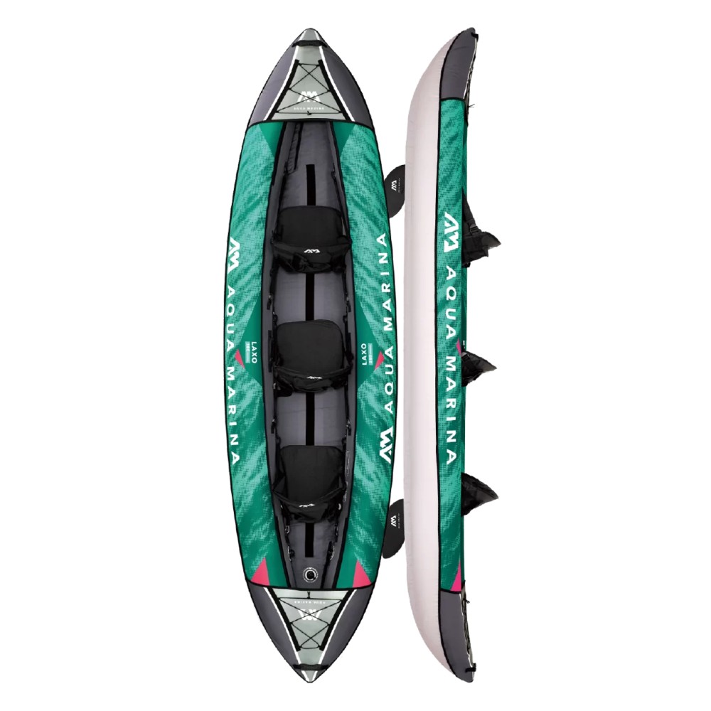 Kayak Aqua Marina New Laxo Recreational La-380 Heavy-Duty Inflatable & Foldable