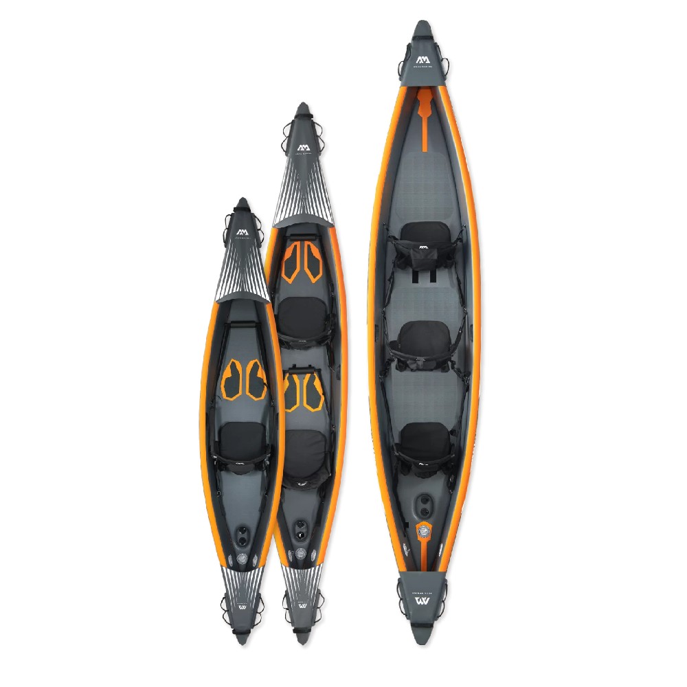 Kayak Aqua Marina Tomahawk High Pressure Series Air-C 15’8, 3 Person Inflatable & Foldable