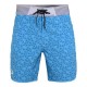 Aqua Marina MAUI-Printed Men's Boardshorts (BLUE)