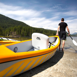 Kayak Aqua Marina Tomahawk High Pressure Series Th-425 2 Person Inflatable & Foldable (Sold with Bag - No Box)