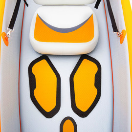 Kayak Aqua Marina Tomahawk High Pressure Series Th-325 1 Person Inflatable & Foldable (Sold with Bag - No Box)