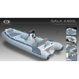 BOAT GALA ATLANTIS Deluxe A400HL - Aluminum RIBs With Console