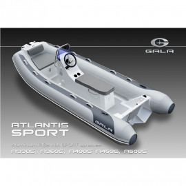 BOAT GALA ATLANTIS Sport A500S/A500HS - Aluminum RIBs With Console 