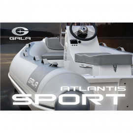 BOAT GALA ATLANTIS Sport A360S/A360HS - Aluminum RIBs With Console 