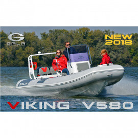 BOAT GALA VIKING Deluxe V580/V580H - Cruising RIBs With Console