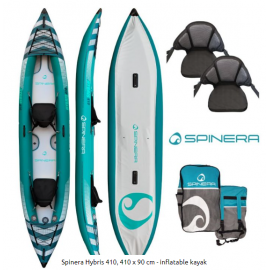 Kayak Spinera Hybris 410 Smooth Tarpaulin Underbody Inflatable & Foldable