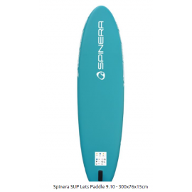 Isup Spinera Lets Paddle 9''10 Paddleboard Inflatable & Foldable